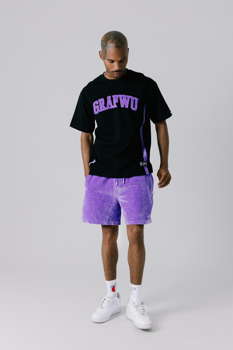 GRAFWU Flannel Fabric Comfortable Men Shorts