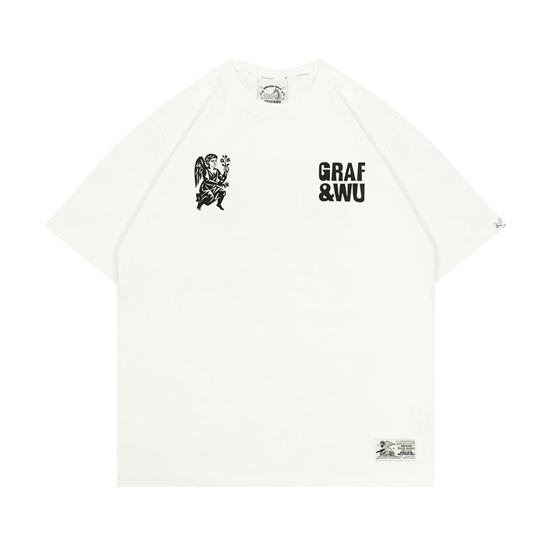 GRAF&WU Angel GW Guardian Peace Prayer T-Shirts