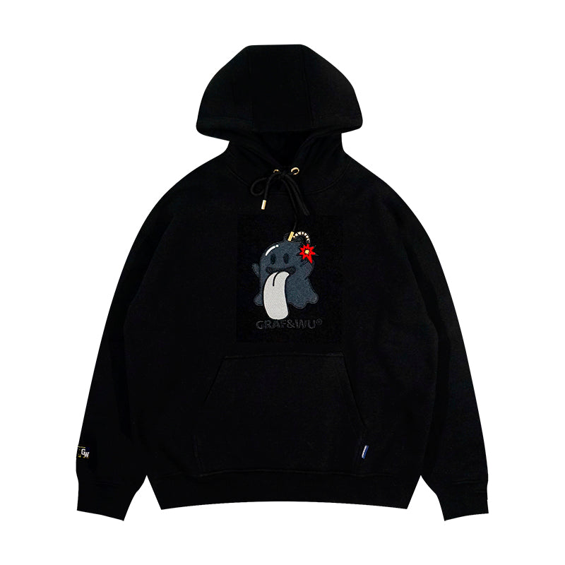 GRAF&WU Cute Ghost 2.0 Fleece Hoodies