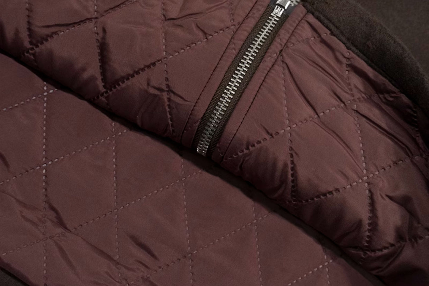 GRAF&WU Solid Wool Hooded Thickened Jacket
