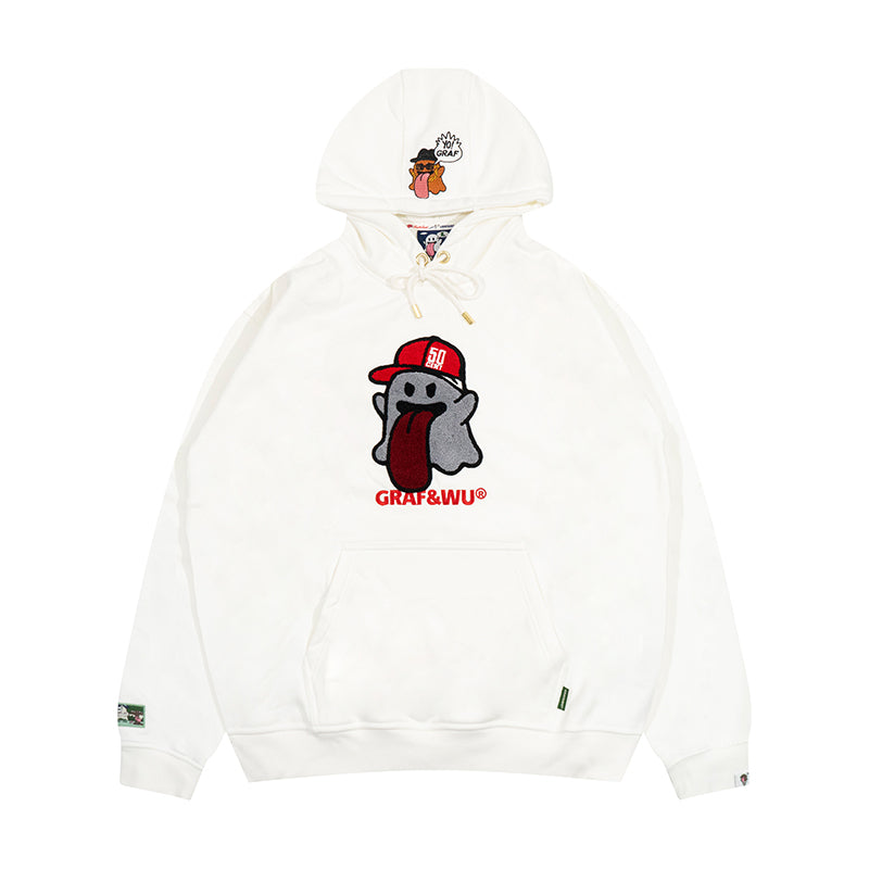 GRAF&WU Old School Rap BooGhost Hoodies
