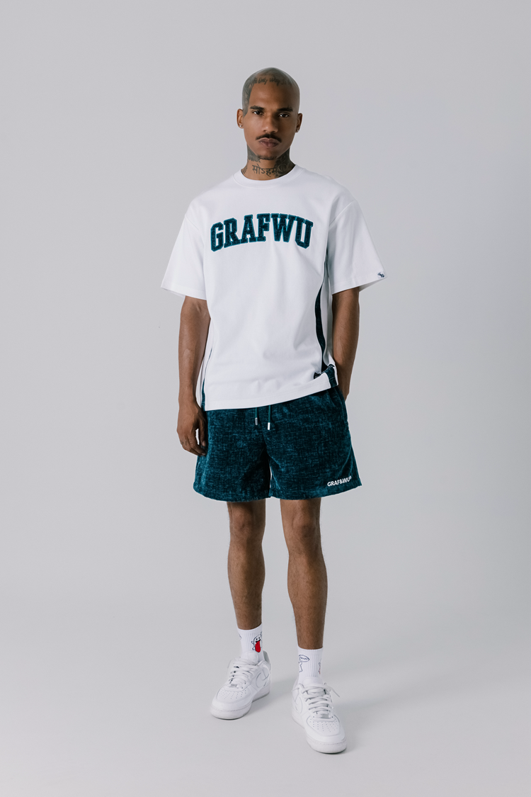 GRAFWU Flannel Fabric Comfortable Men Shorts