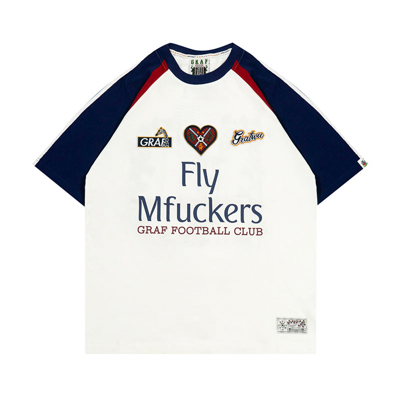 GRAF&WU Football Club Embroidery T-shirts