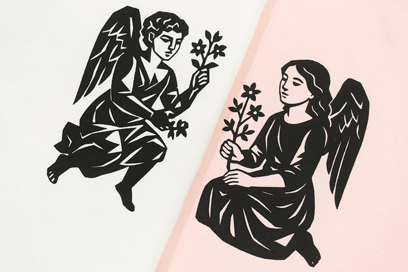 GRAF&WU Angel GW Guardian Peace Prayer T-Shirts