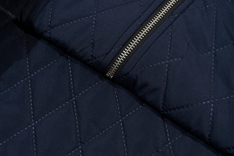 GRAF&WU Giraffe Brand Logo Wool Hooded Thicken Coat