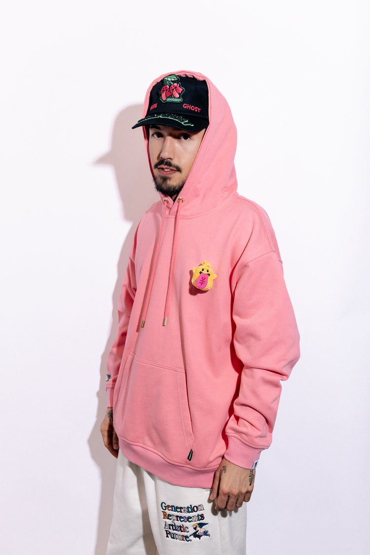 GRAF&WU BooGhost Doll Cute Ghost Character Fleece Hoodie