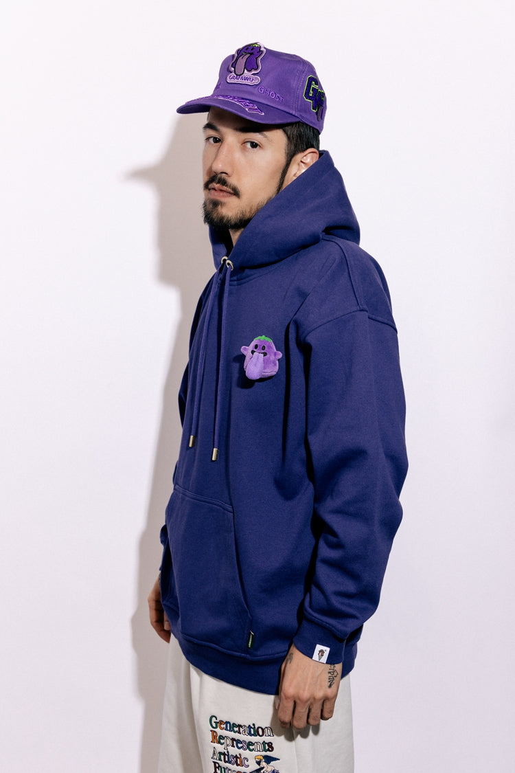 GRAF&WU BooGhost Doll Cute Ghost Character Fleece Hoodie
