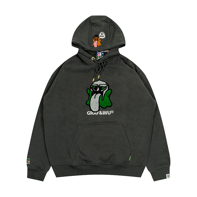 GRAF&WU Old School Rap BooGhost Hoodies