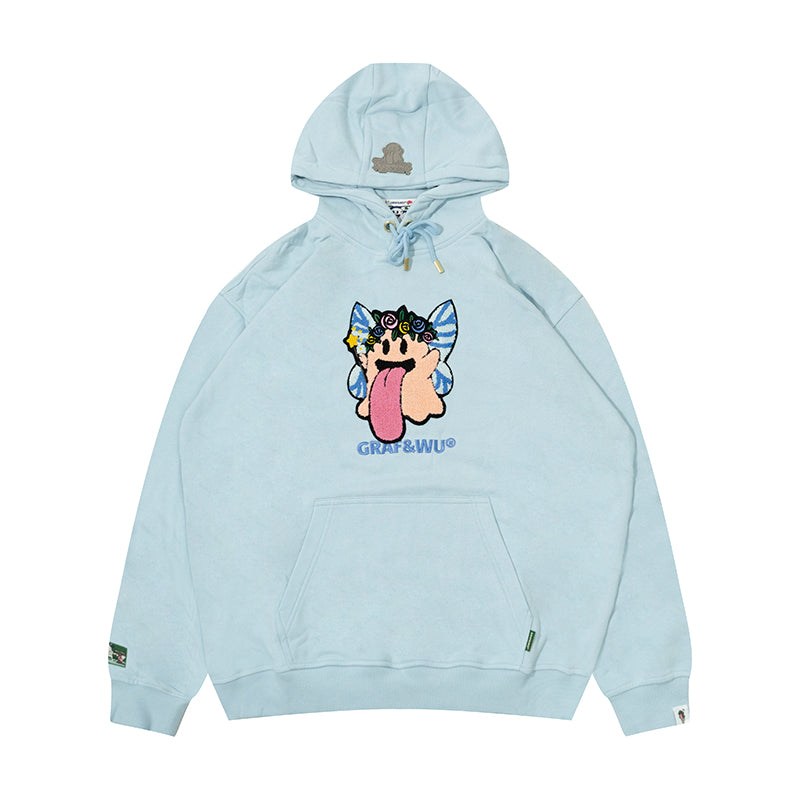 GRAF&WU Halloween Medusa Kappa Cute Ghost Hoodie
