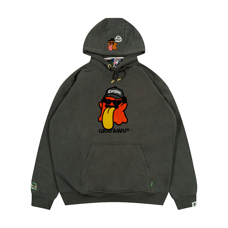 GRAF&WU Old School Rap BooGhost Hoodies
