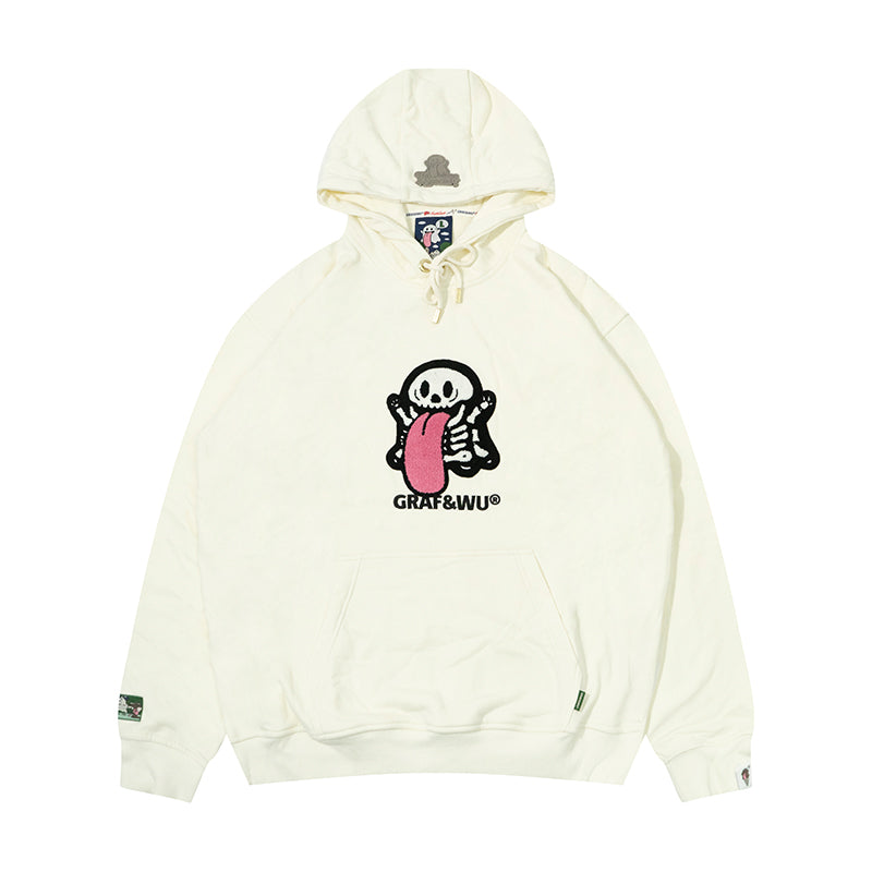 GRAF&WU Halloween Medusa Kappa Cute Ghost Hoodie