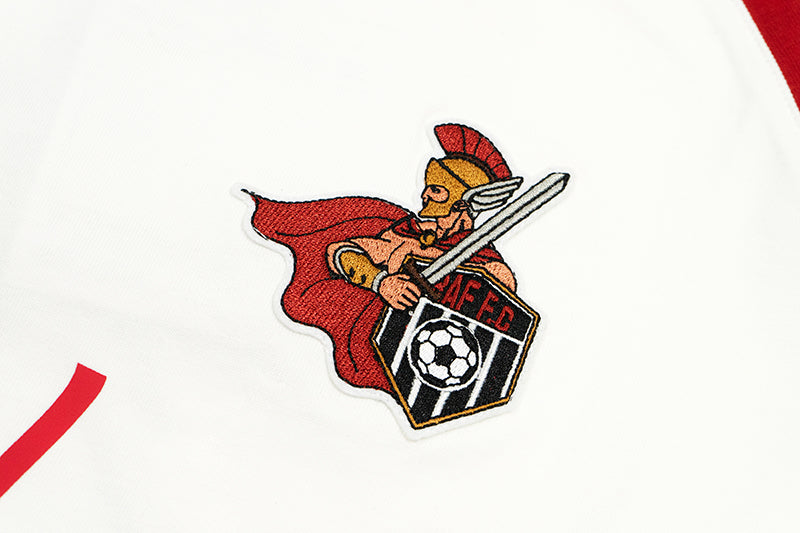 GRAF&WU 【Football Club】Blokecore Angel Demon Embroidery T-shirts Street Trend Short Sleeves Hip-Hop Fashion Men Short Sleeve