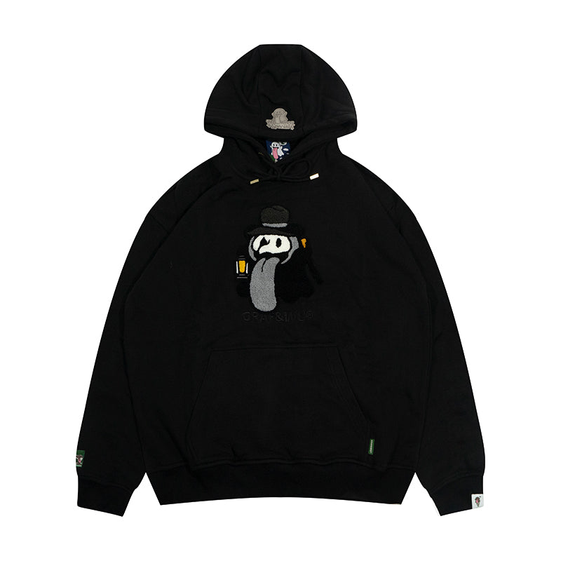 GRAF&WU Halloween Medusa Kappa Cute Ghost Hoodie