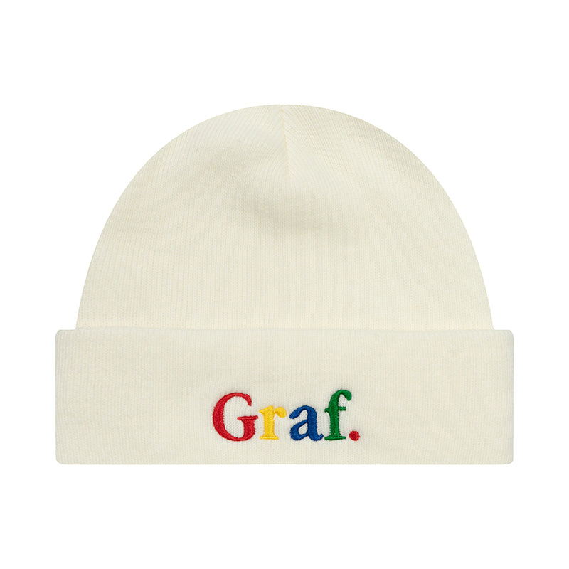 GRAF&WU Colorful Embroidery Graf Beanie