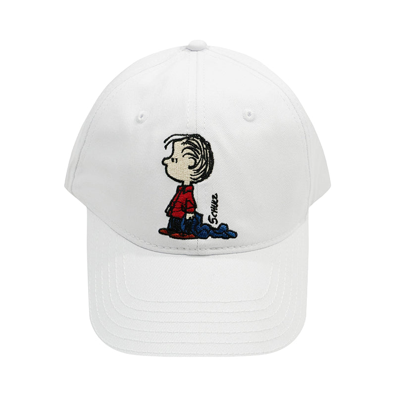 Graf X Peanuts Collaboration Charlie Brown Character Embroidery Baseball Caps