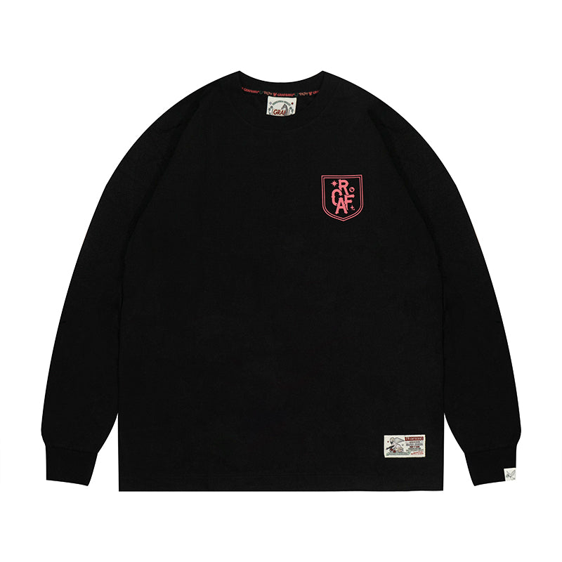 GRAF&WU Brand logo Long Sleeve T-shirt