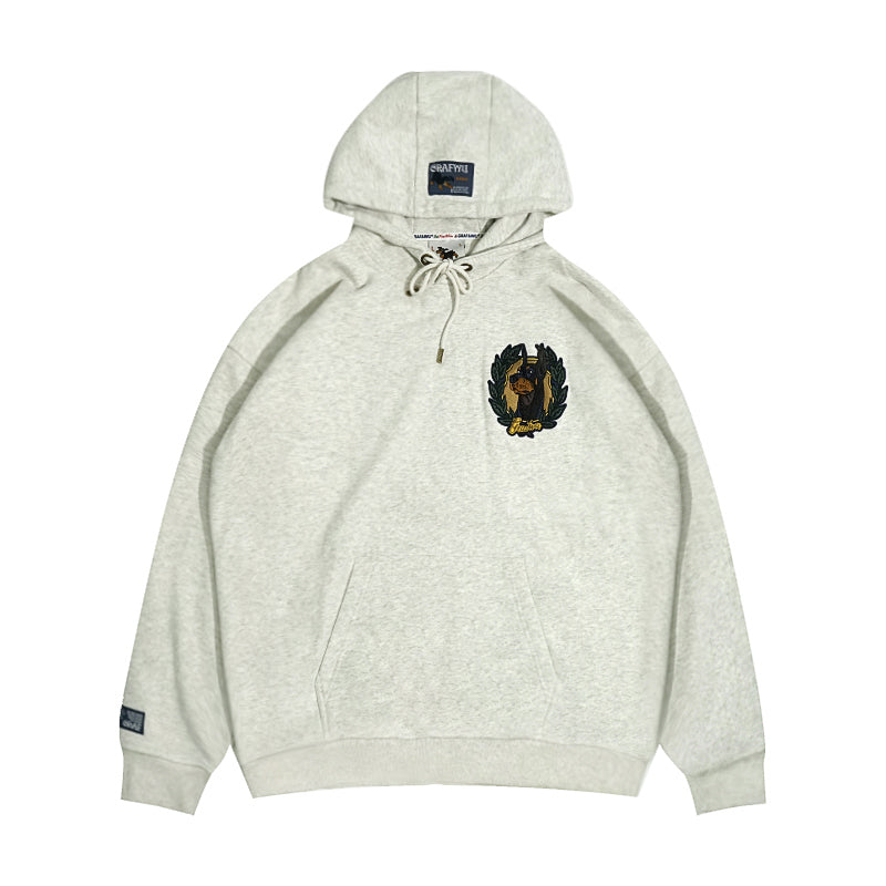 GRAF&WU Huncho Leader Bloodthirsty Doberman Thick Fleece Hoodies