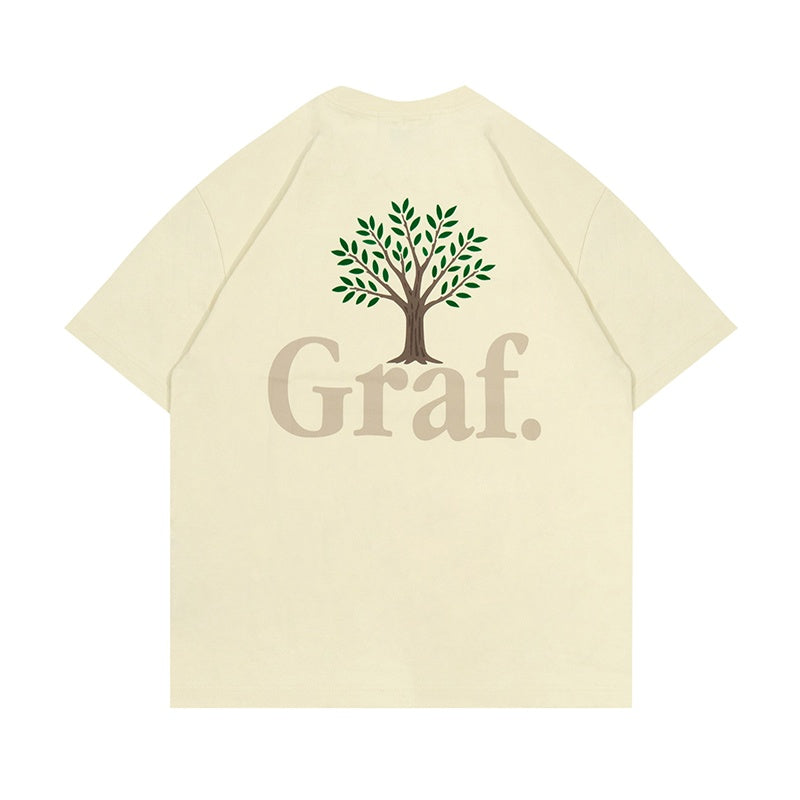 GRAFWU Vitality Tree Pattern T-Shirt