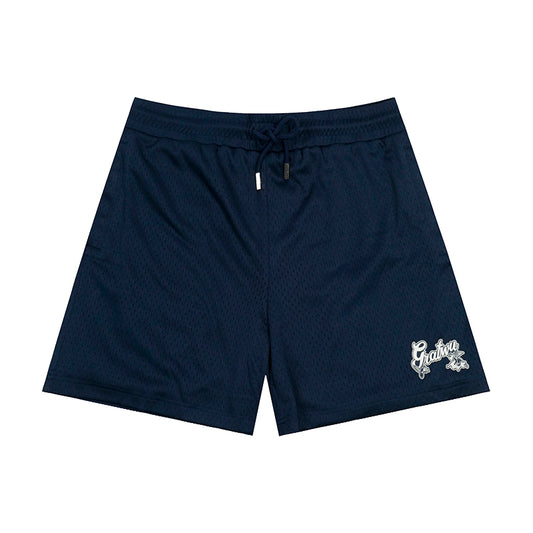 GRAF&WU AK47 Angel Double Mesh Comfortable Sports Shorts