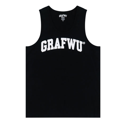 GRAF&WU Letter Graphic Sleeveless Vest – Streetwear Tank Top