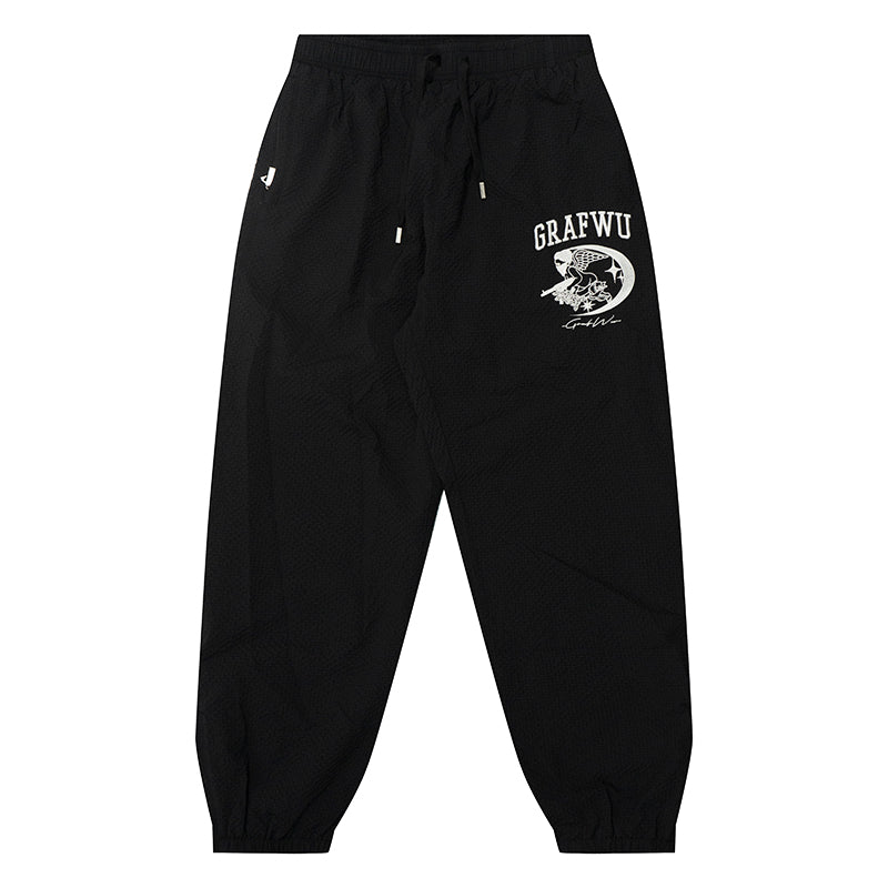 GRAF&WU Angel Embroidered Sport Trousers
