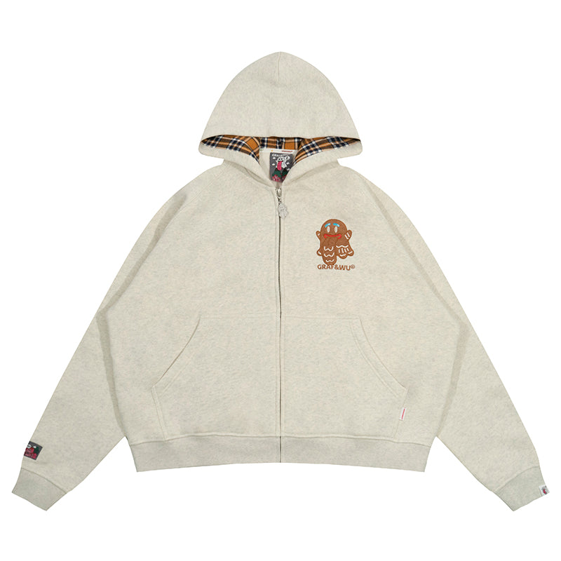 GRAF&WU Christmas Cute Ghost Coat