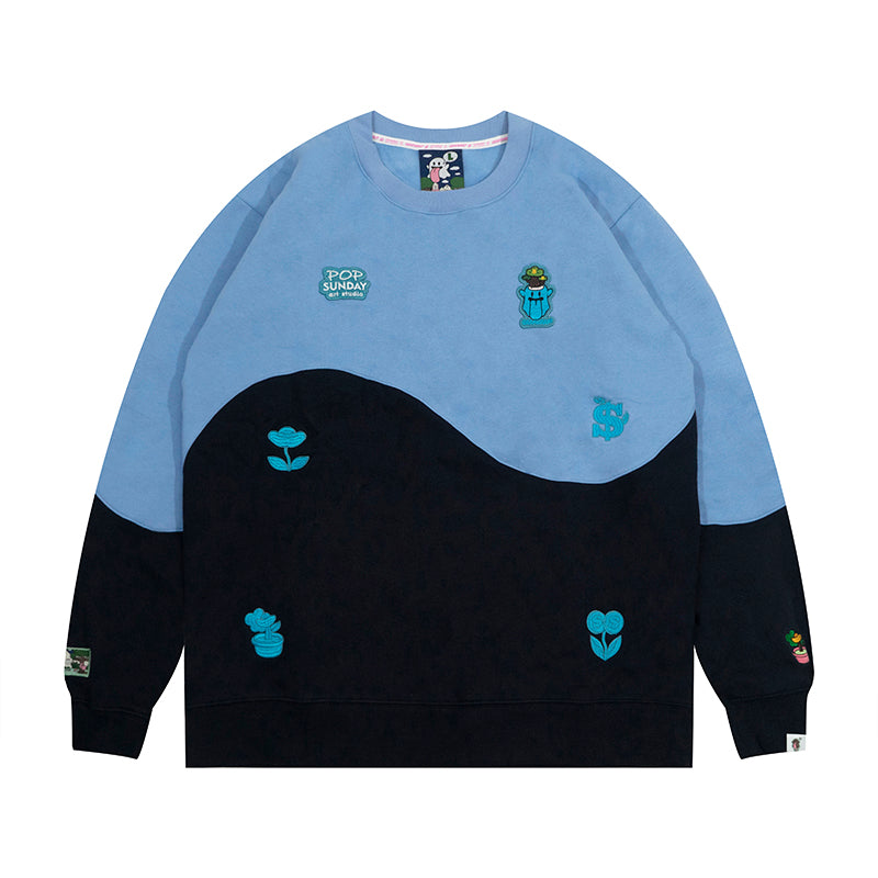 GRAF X POPSUNDAY Collaboration Money Tree Cute Ghost Crewneck