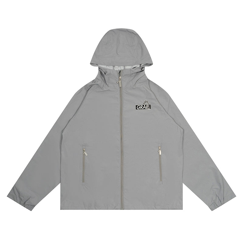 GRAF&WU SPORT Reflective print Lightweight Jacket