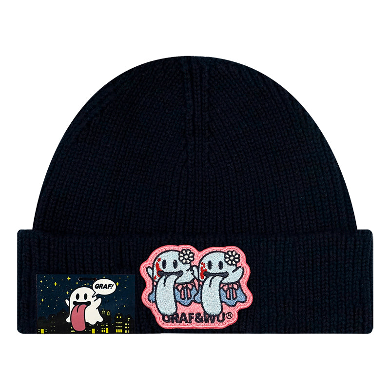 GRAFWU Halloween Booghost Beanies