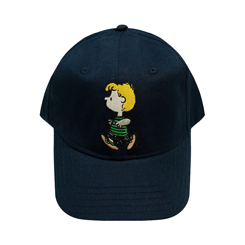 Graf X Peanuts Collaboration Charlie Brown Character Embroidery Baseball Caps