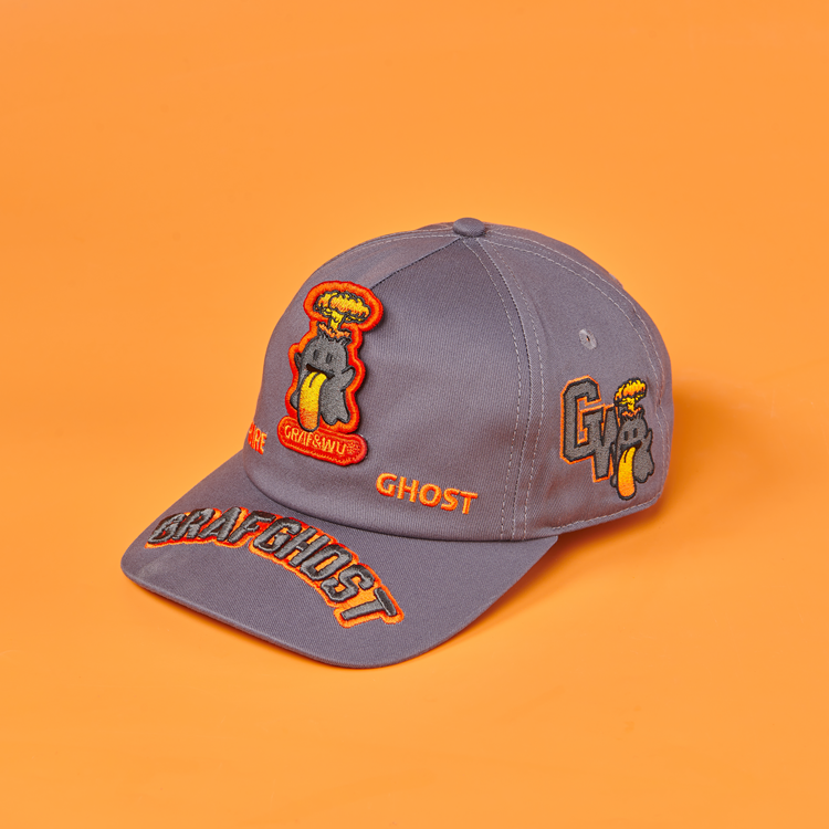 GRAFWU Boo Ghost Embroidery Baseball Cap