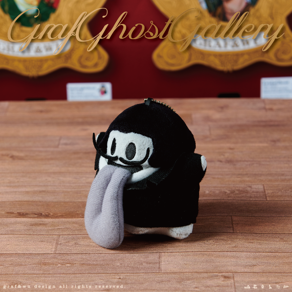 GRAF&WU【World Famous Paintings】Bag Charm Mona Lisa Pearl Girl Dali Cute Ghost Fashion Bag Doll Pendant