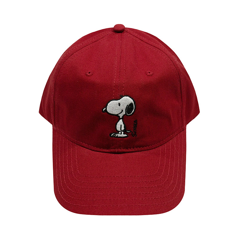 Graf X Peanuts Collaboration Charlie Brown Character Embroidery Baseball Caps