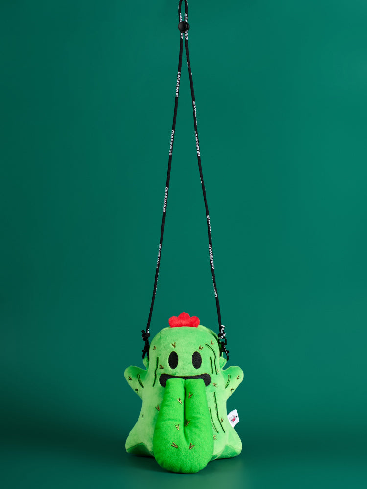 GRAF&WU Booghost Doll Bag Cute Ghost Angel Devil Messenger Bag Plush Mobile Phone Bags Portable Small Backpack Men Women Lovely Sling Bag