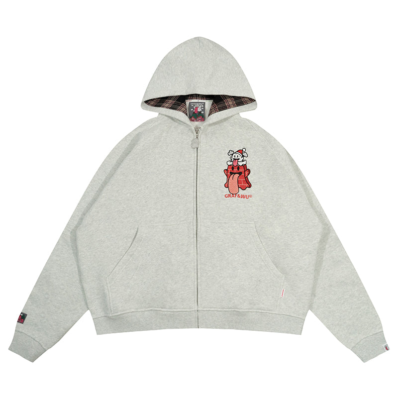 GRAF&WU Christmas Cute Ghost Coat