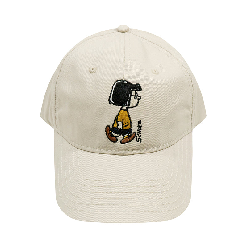 Graf X Peanuts Collaboration Charlie Brown Character Embroidery Baseball Caps