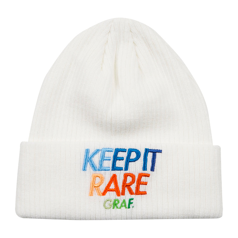 GRAF&WU KEEP IT RARE Colorful Embroidered Knitted Hat