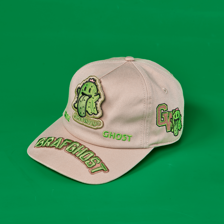 GRAFWU Boo Ghost Embroidery Baseball Cap