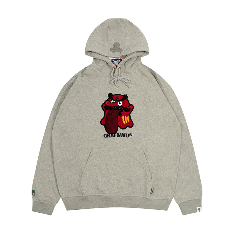 GRAF&WU Halloween Medusa Kappa Cute Ghost Hoodie