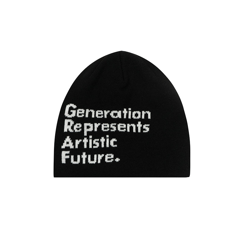GRAFWU Brend Angel Devil Y2k Knitted Beanie