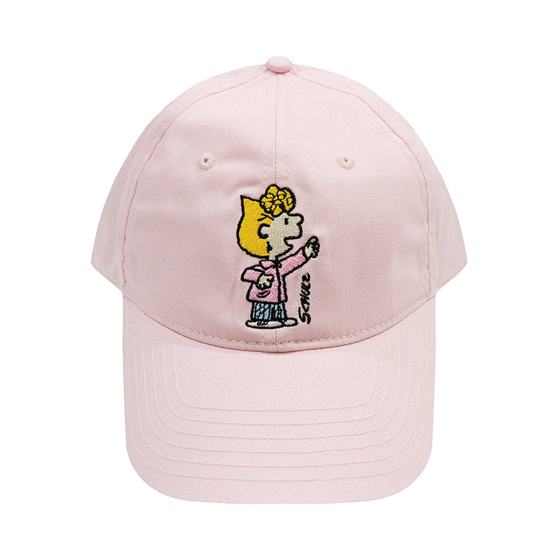 Graf X Peanuts Collaboration Charlie Brown Character Embroidery Baseball Caps