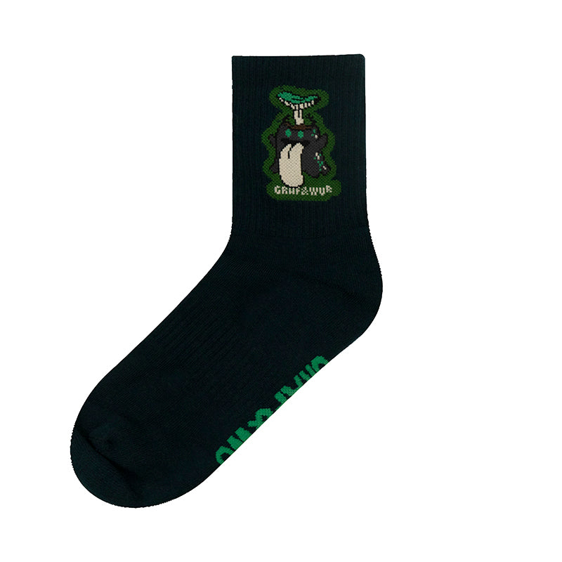GRAF&WU Socks Magic Mushroom BooGhost Character Socks Cute Ghost 2.0 Socks Skateboard Sports Cotton Socks Men Women Fashion Socks