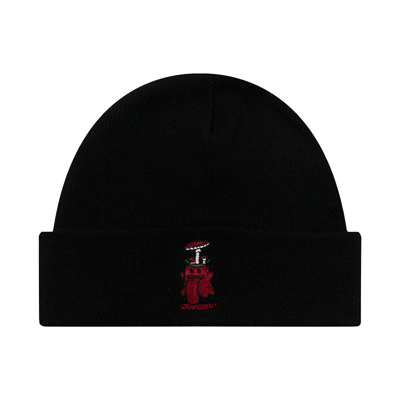 GRAFWU Embroidery Mushroom BooGhost Beanies