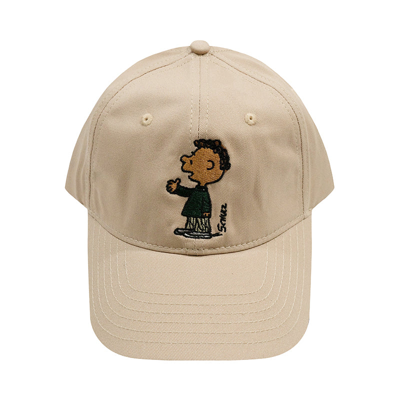Graf X Peanuts Collaboration Charlie Brown Character Embroidery Baseball Caps