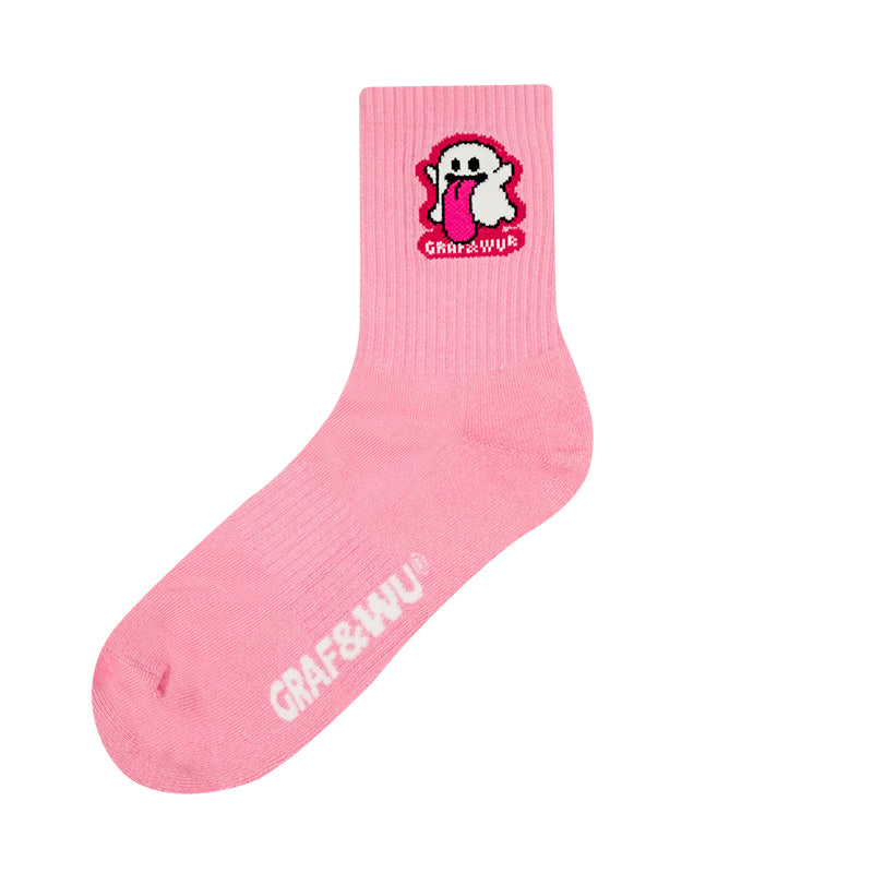 GRAF&WU BooGhost 2.0 Cuteghost angel devil fruit series thick skateboard mid-tube socks
