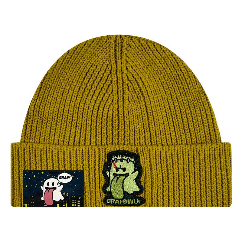 GRAFWU Halloween Booghost Beanies