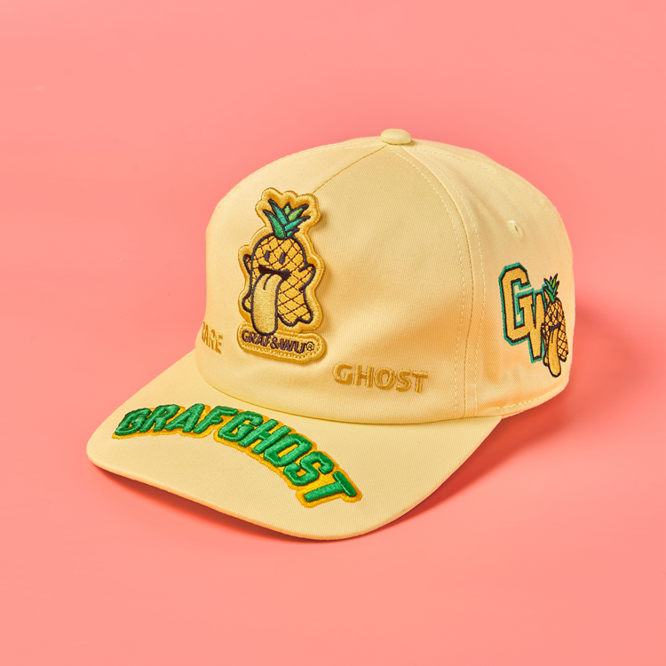 GRAFWU Boo Ghost Embroidery Baseball Cap