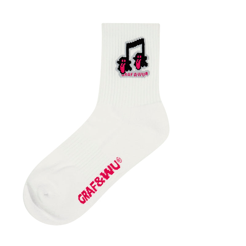 GRAF&WU BooGhost 2.0 Cuteghost angel devil fruit series thick skateboard mid-tube socks