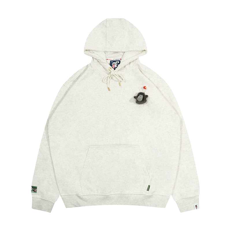 GRAF&WU BooGhost Doll Cute Ghost Character Fleece Hoodie