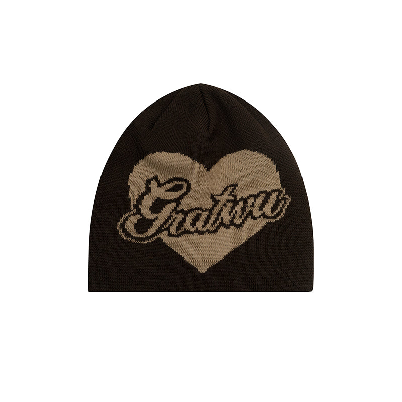 GRAFWU Brend Angel Devil Y2k Knitted Beanie